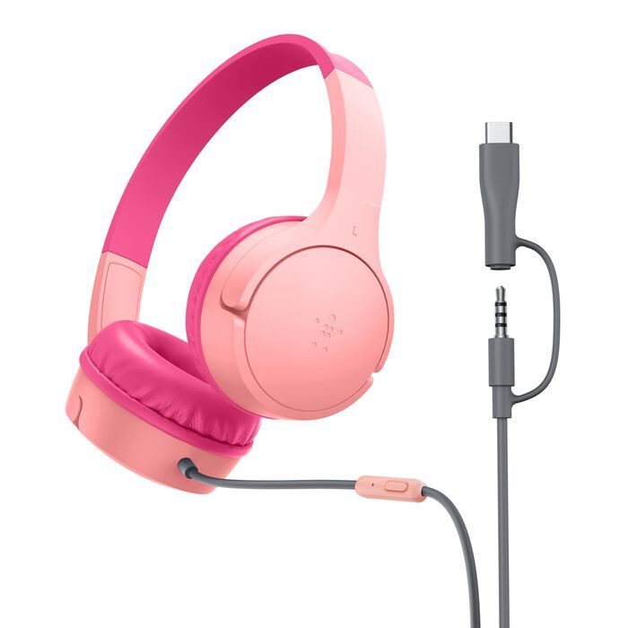 Belkin SoundForm Mini Wired On-Ear Headphones for Kids