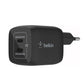 Belkin 45W Dual USB-C Wall Charger, PD 3.0 Fast Charging