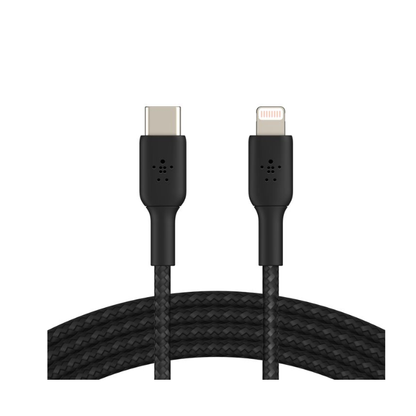 Belkin BoostCharge Pro Braided USB-C to Lightning Cable (1m / CAA004BT1M)