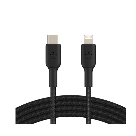 Belkin BoostCharge Pro Braided USB-C to Lightning Cable (1m / CAA004BT1M)
