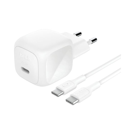 Belkin BOOST Charge USB-C 45W PD PPS+USB-C 1M