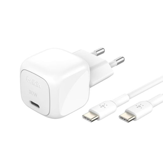 Belkin Compact USB-C Charger 30W + USB-C Cable