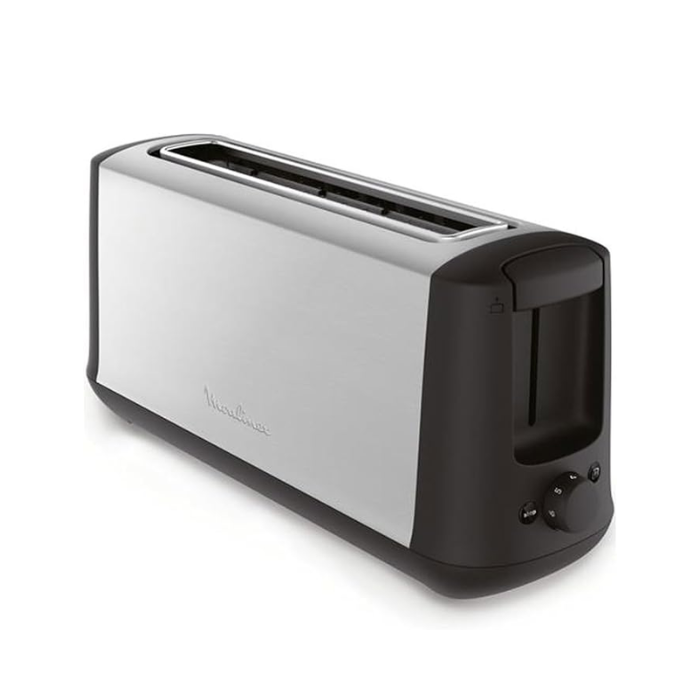 Moulinex LS340811 1slice 1000W Black, Stainless steel toaster | Toaster