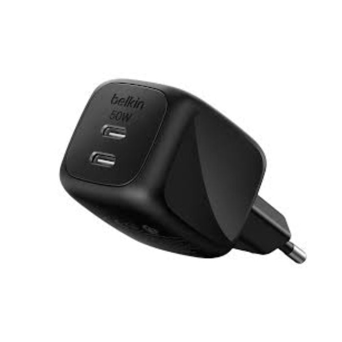 Belkin 2-Port USB-C GaN Charger, 50W | Wall Charger Belkin 2-Port USB-C GaN Charger, 50W | Wall Charger