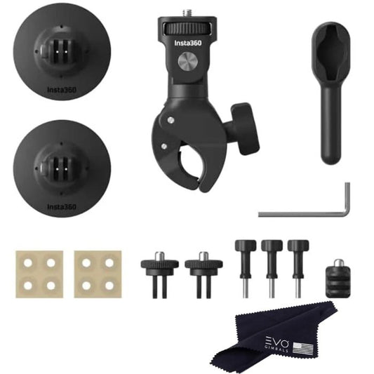 Insta360 Motorcycle Kit | Complete Accessory Kit for Motorcycling Activity