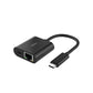 Belkin USB-C to Ethernet + Charge Adapter 100W