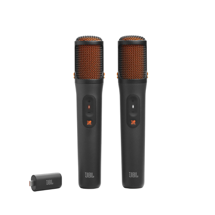 JBL EasySing Mics Two wireless AI-powered microphones 