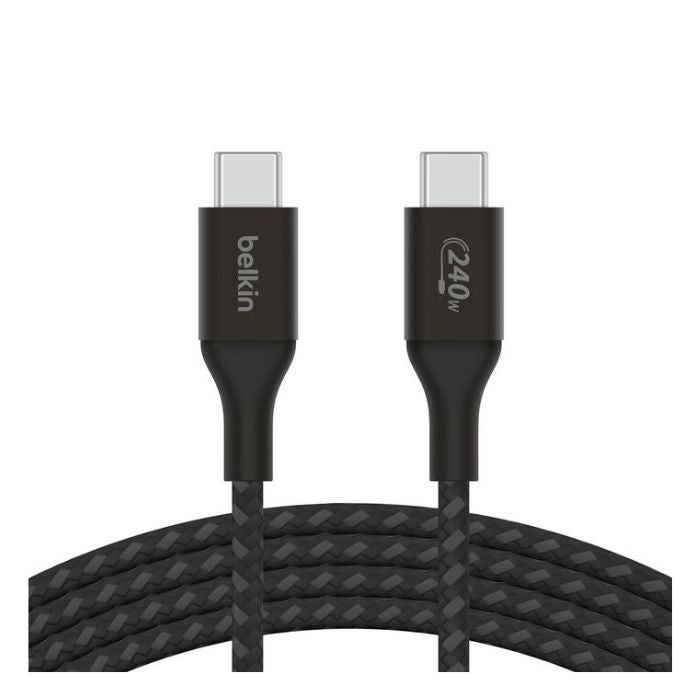 Belkin USB-C to USB-C Cable 240W 2M CAB015bt2MBK | USB Cable Belkin USB-C to USB-C Cable 240W 2M CAB015bt2MBK | USB Cable