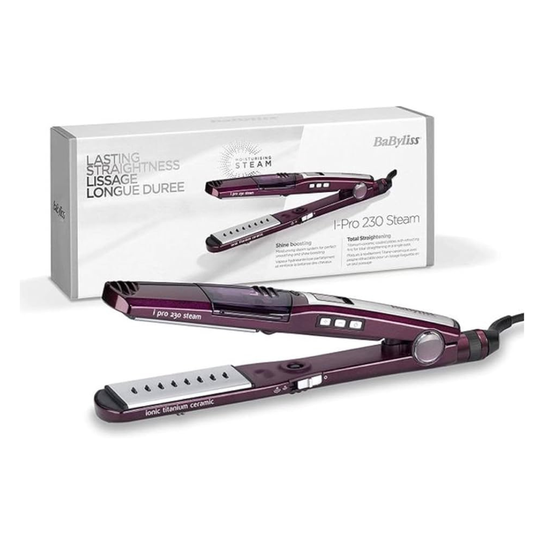 Babyliss ST395SDE Straightener Steam Function Up to 230 C