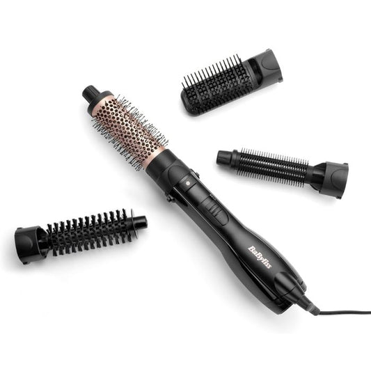 BaByliss Smooth Finish 1200 4-in-1 Hot Air Brush Hair  AS122SDE