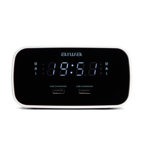 Aiwa Clock Radio | CRU-19BL| Black