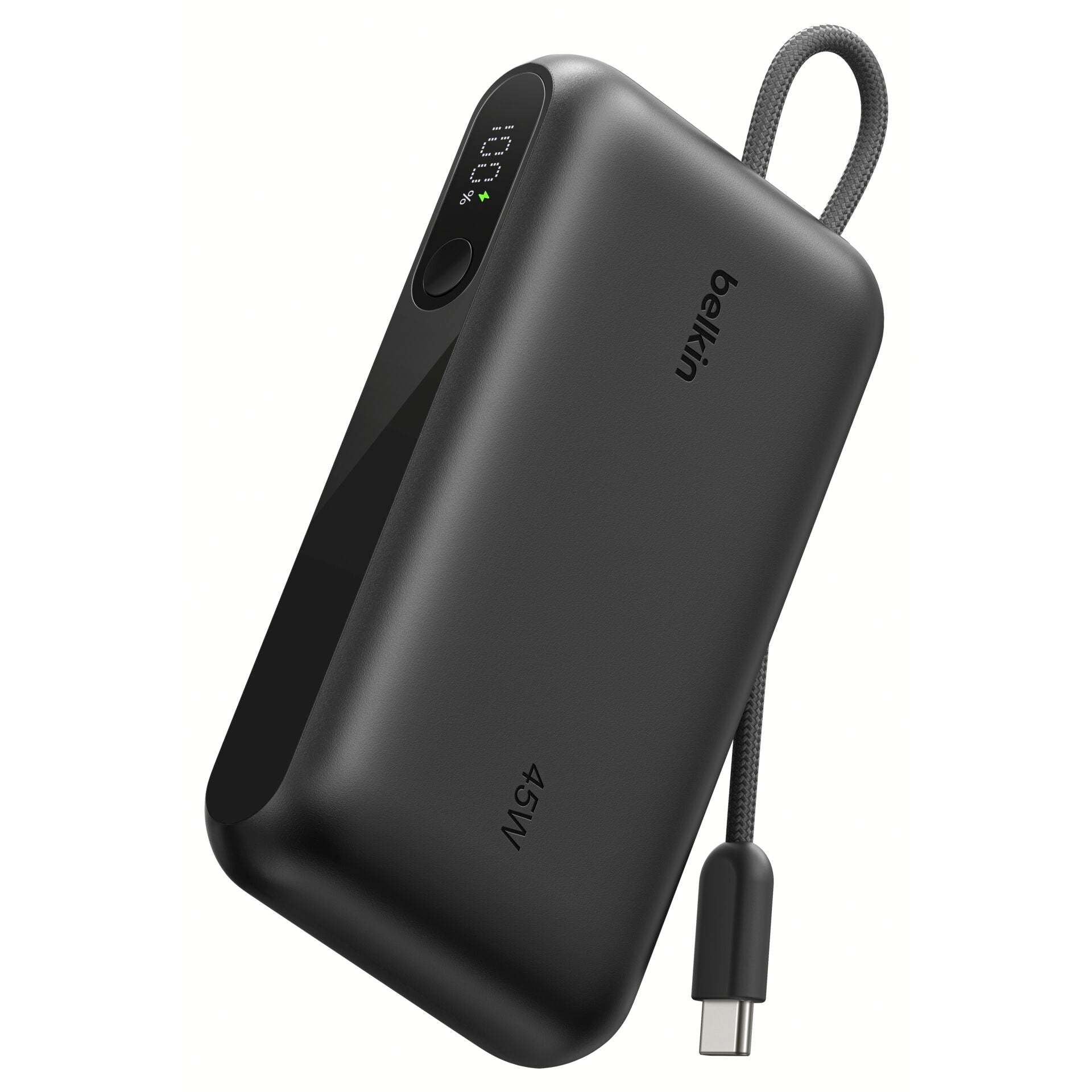Belkin Power Bank 10K with Integrated Cable and Display