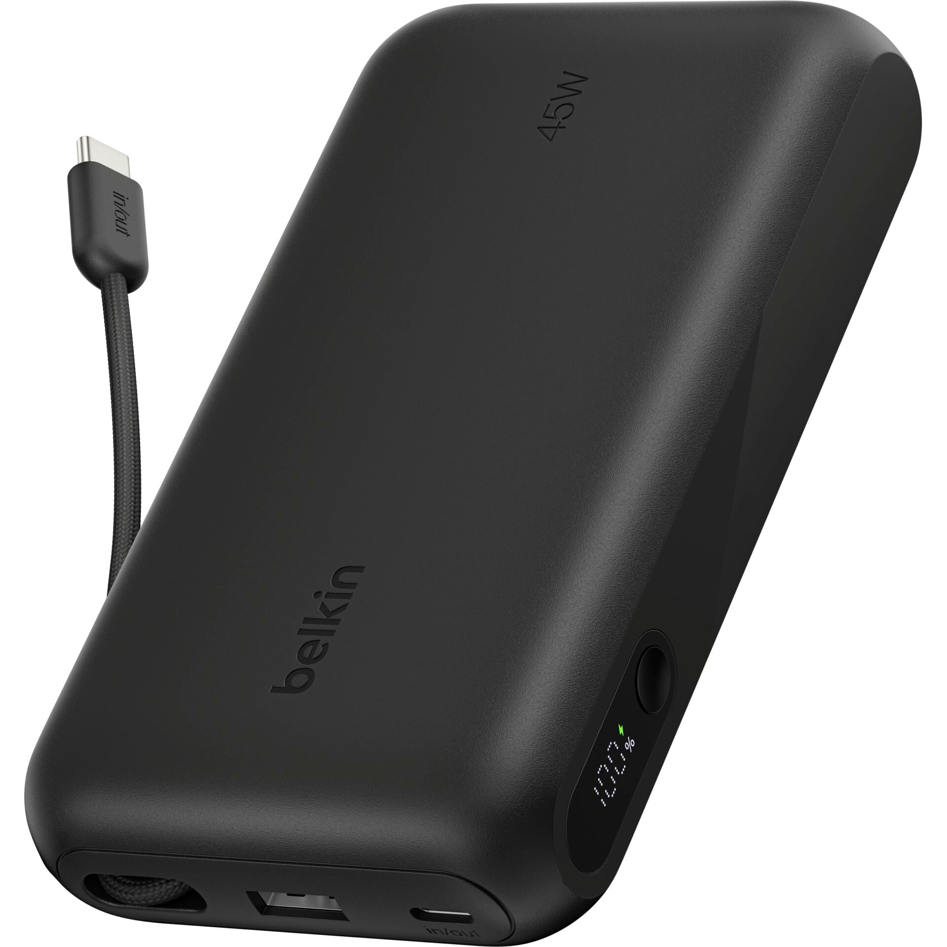Belkin Power Bank 20K with Integrated Cable and Display