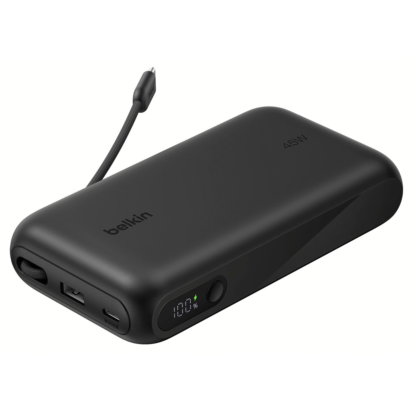 Belkin Power Bank 20K with Integrated Cable and Display