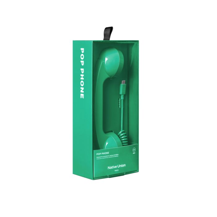 Native Union Pop Phone Alarm Retro Handset USB-C - NU-POP-P-PIN