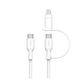 Belkin 2-in-1 Cable with USB-C and Lightning Connector 1.5M