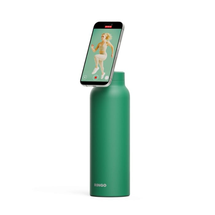 Ringo MagSafe Water Bottle + Magnetic Booster Ring - 709ml- RIN-RGO24SIP-GN