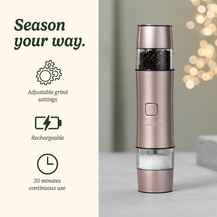 Cuisinart SG6PU Seasoning Mill Automatic Salt and Pepper Mill