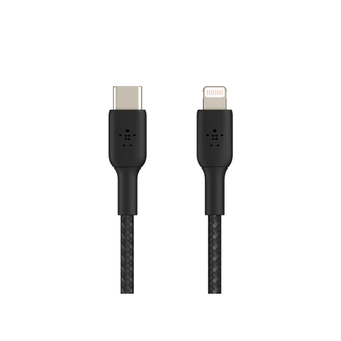 Belkin BoostCharge Pro Braided USB-C to Lightning Cable (1m / CAA004BT1M)