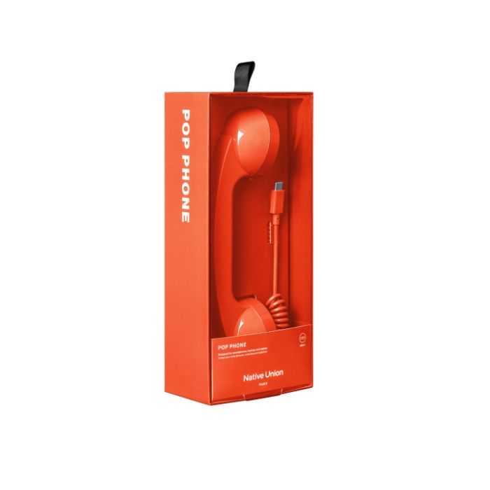 Native Union Pop Phone Alarm Retro Handset USB-C