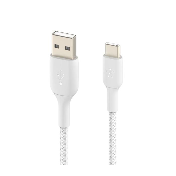 Belkin Braided USB-C to USB-A Cable 2M CAB002bt2MBK | USB Cable Belkin Braided USB-C to USB-A Cable 2M CAB002bt2MBK | USB Cable