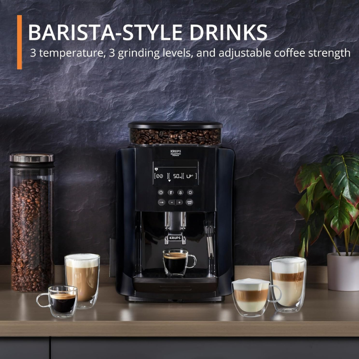 KRUPS Fully Automatic Coffee Machine | EA817040 | Full Automatic Coffee Machine KRUPS Fully Automatic Coffee Machine | EA817040 | Full Automatic Coffee Machine