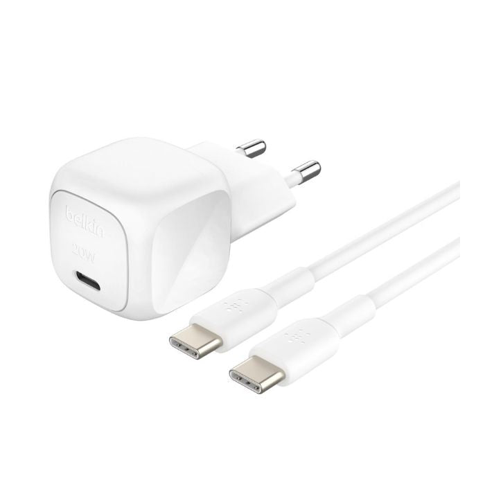 Belkin Compact USB-C ® Wall Charger 20W | Chopper Belkin Compact USB-C ® Wall Charger 20W | Chopper