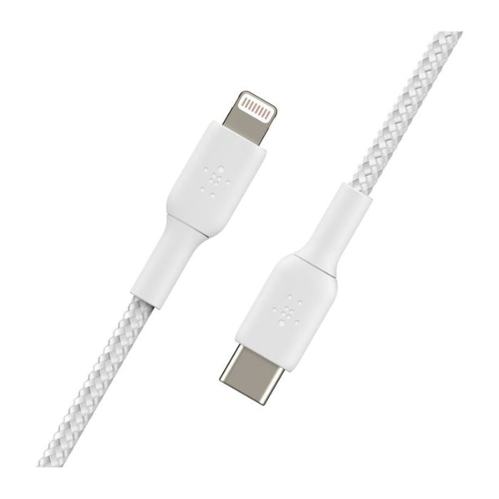 Belkin Braided USB-C to Lightning Cable 2M CAA004bt2MBK