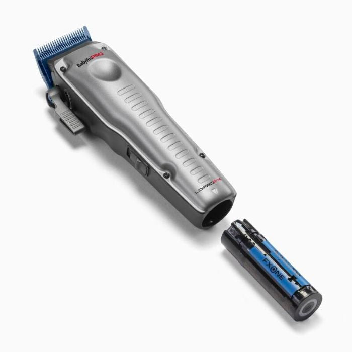 BaBylissPRO FXONE LO-PRO Grey Cordless Hair Clipper FX829SDE
