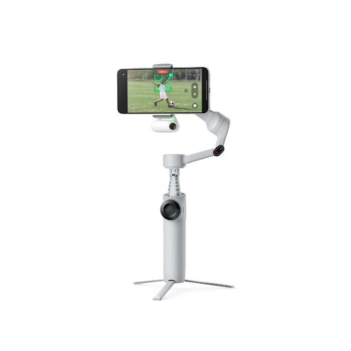 Insta360 Flow 2 Gimbal Stabilizer AI Tracker Bundle- Grey - INST-CINSABQA-AIGRY