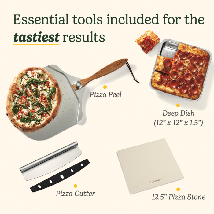 Cuisinart Pizza Oven 400C | 1800W | CPZ120E | Pizza Maker Cuisinart Pizza Oven 400C | 1800W | CPZ120E | Pizza Maker