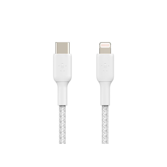 Belkin BoostCharge Pro Braided USB-C to Lightning Cable (1m / CAA004BT1M)