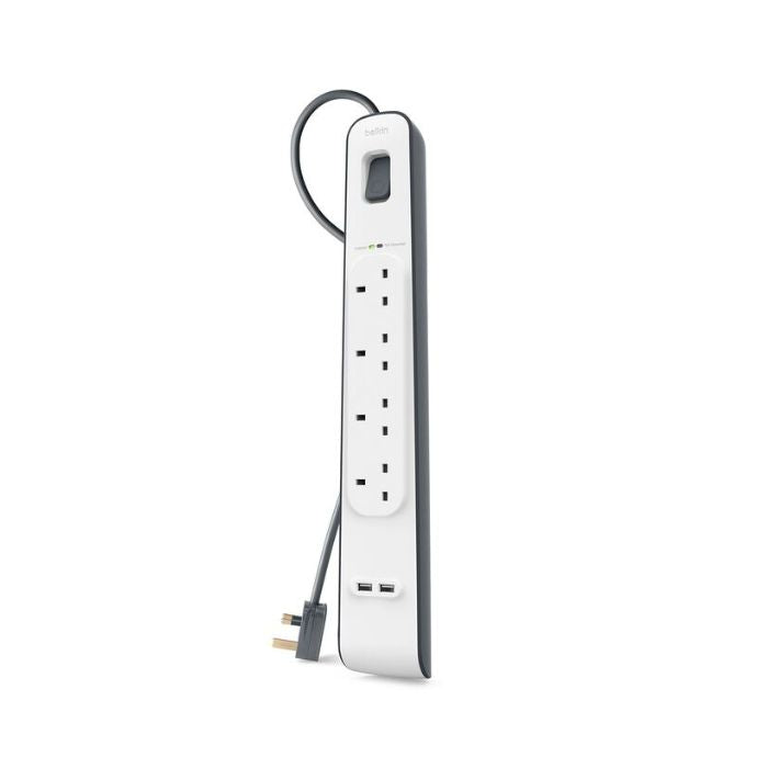 Belkin 2.4 Amp USB Charging 4-outlet Surge Protection Strip | Power Strips Belkin 2.4 Amp USB Charging 4-outlet Surge Protection Strip | Power Strips