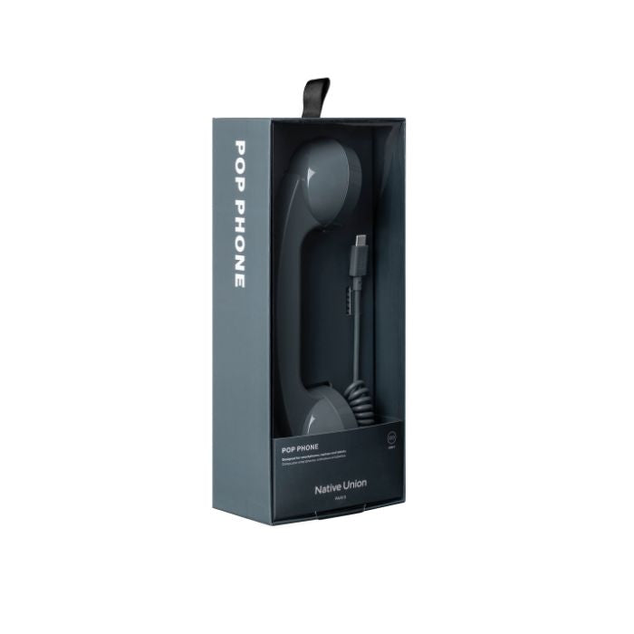 Native Union Pop Phone Alarm Retro Handset USB-C - NU-POP-P-GRN