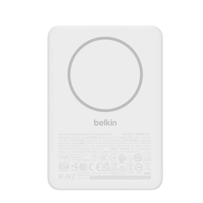 Belkin Slim Magnetic Power Bank 5K 7.5W | Power Bank Belkin Slim Magnetic Power Bank 5K 7.5W | Power Bank