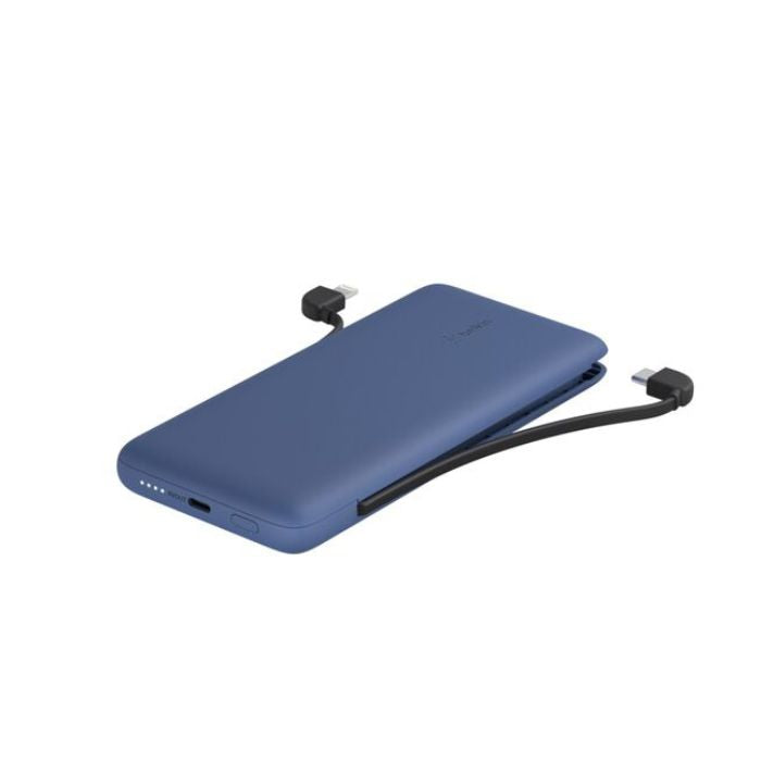 Belkin 10K USB-C Power Bank with Integrated Cables | Power Bank Belkin 10K USB-C Power Bank with Integrated Cables | Power Bank