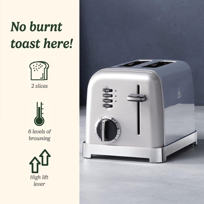 CUISINART 2 SLICE TOASTER 900 WATT | CPT160SU | Toaster CUISINART 2 SLICE TOASTER 900 WATT | CPT160SU | Toaster
