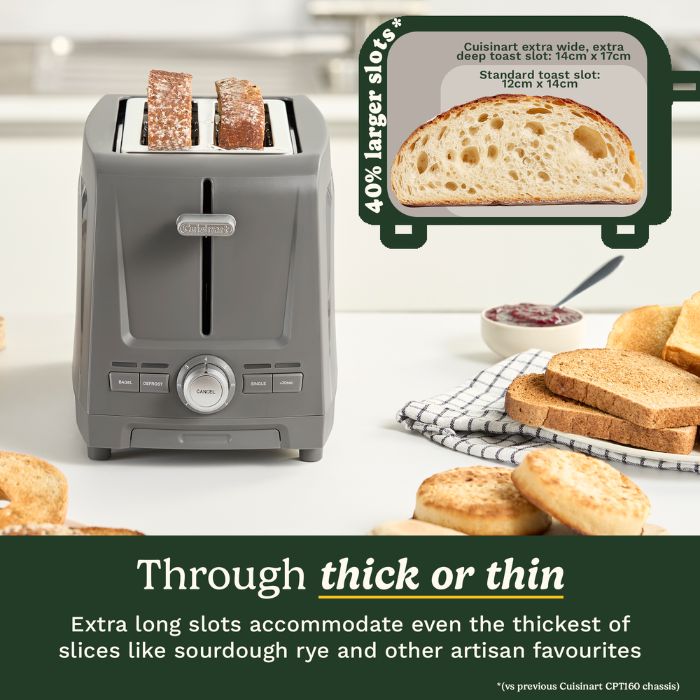 Cuisinart Core Collection 2-Slice Toaster 1000W | CPT1200E