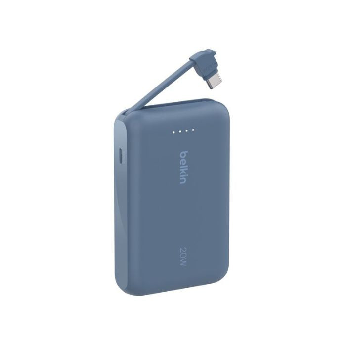 Belkin Power Bank 10K with Integrated Cable | Power Bank Belkin Power Bank 10K with Integrated Cable | Power Bank