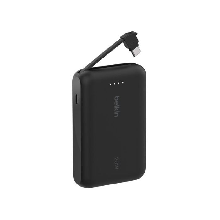Belkin Power Bank 10K with Integrated Cable | Power Bank Belkin Power Bank 10K with Integrated Cable | Power Bank