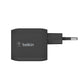 Belkin 45W Dual USB-C Wall Charger, PD 3.0 Fast Charging