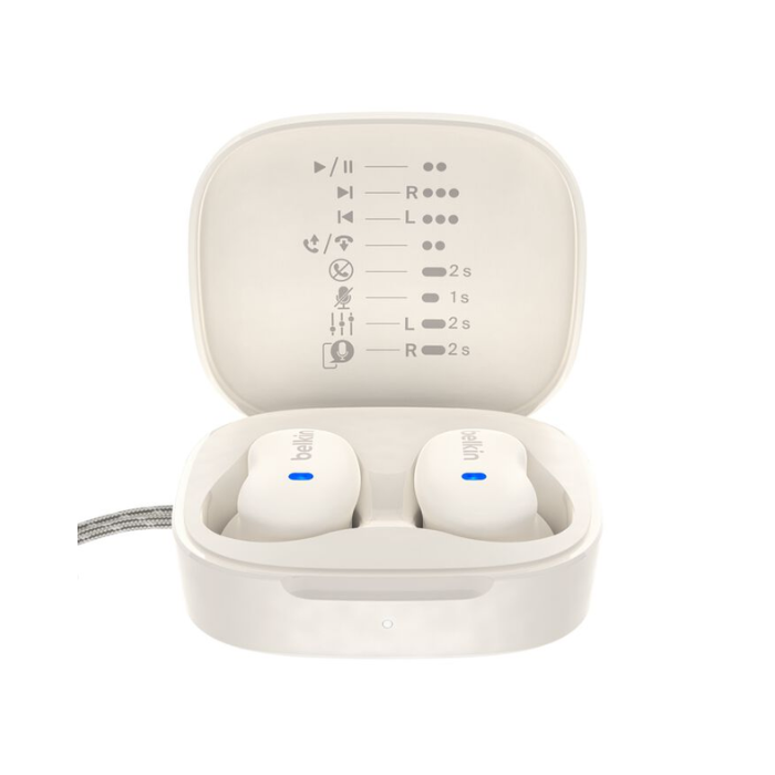 Belkin SoundForm Anywhere True Wireless Earbuds | In-Ear Headphones Belkin SoundForm Anywhere True Wireless Earbuds | In-Ear Headphones