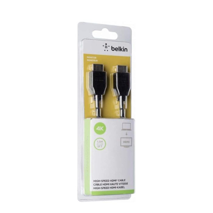 Belkin HDMI® Standard Audio Video Cable 4K/Ultra HD Compatible 1.5M | HDMI cable Belkin HDMI® Standard Audio Video Cable 4K/Ultra HD Compatible 1.5M | HDMI cable