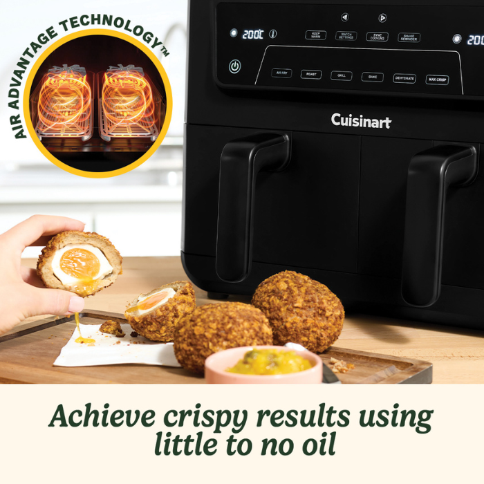 Cuisinart AirTwin XXL Dual Zone Air Fryer AFD10OBLE