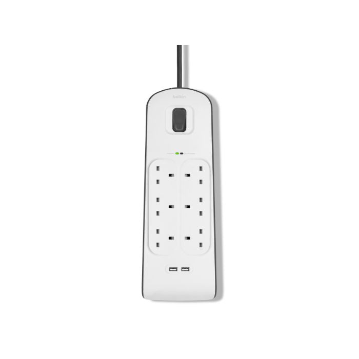 Belkin 2.4 Amp USB Charging 6-outlet Surge Protection Strip