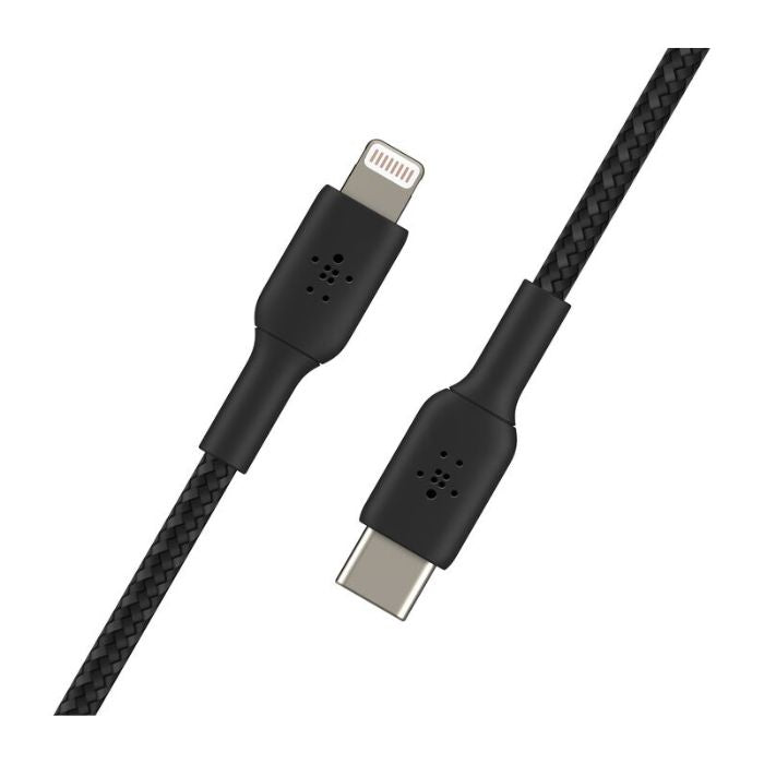 Belkin Braided USB-C to Lightning Cable 2M CAA004bt2MBK