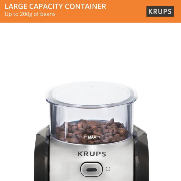 KRUPS GVX231 Expert Burr Grinder / Black | Coffee Grinders KRUPS GVX231 Expert Burr Grinder / Black | Coffee Grinders