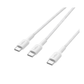 BoostCharge Pro Braided USB-C to Dual USB-C Cable 140W