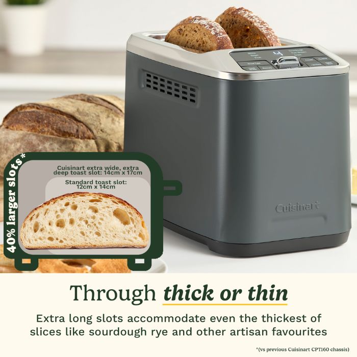Cuisinart Smart Elite 2-Slice Toaster 1000W | CPT525DE