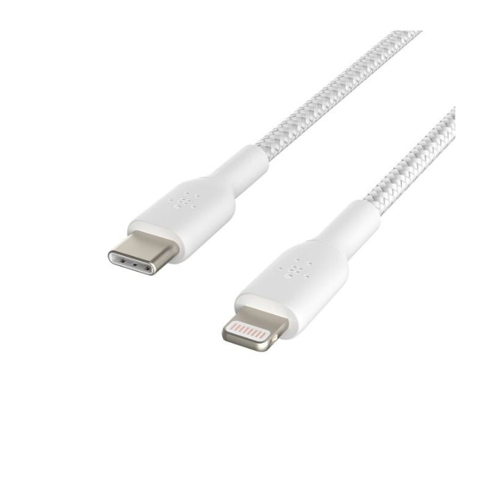Belkin Braided USB-C to Lightning Cable 2M CAA004bt2MBK